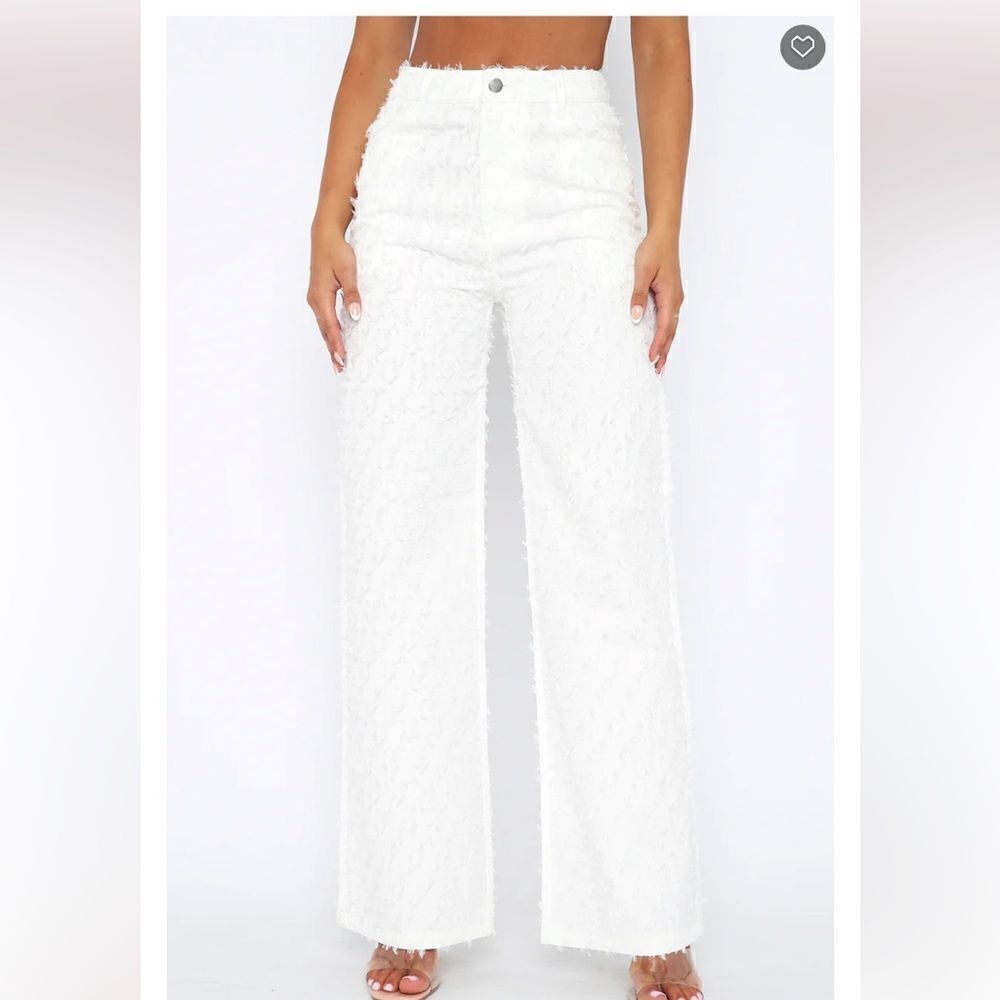 Watch Me Work Pants White - Picture 10 of 14